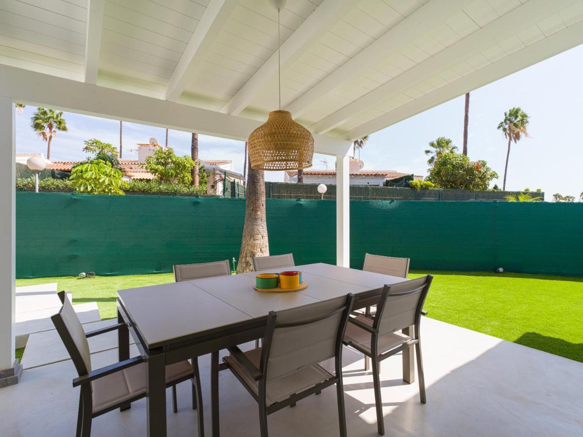 Aquarium Bungalow Private Jacuzzi, 3 Bedrooms, Ac And Bikes Maspalomas  Exteriér fotografie