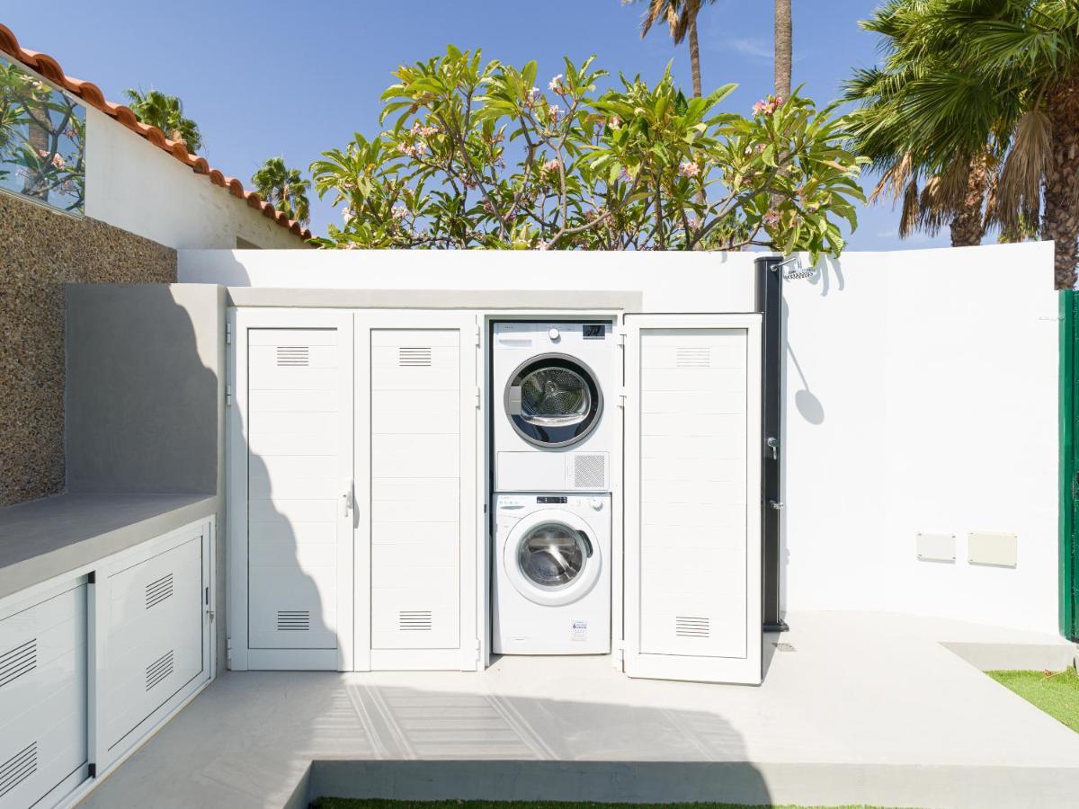 Aquarium Bungalow Private Jacuzzi, 3 Bedrooms, Ac And Bikes Maspalomas  Exteriér fotografie