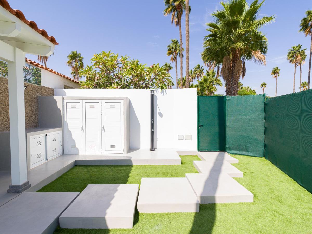 Aquarium Bungalow Private Jacuzzi, 3 Bedrooms, Ac And Bikes Maspalomas  Exteriér fotografie